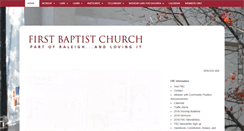 Desktop Screenshot of fbcraleigh.org